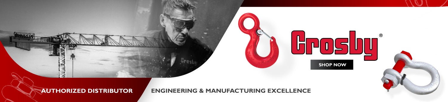 crosby authorized distributor, engineering and manufacturing excellence